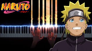 Naruto Ending 1  Wind  piano version [upl. by Imef701]