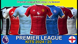 Premier League Confirmed amp Concept Kits 2024  25  Jersey Klub Liga Inggris 24  25 [upl. by At611]