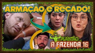 🐔AFazenda16 Love arma plano contra Luana e promete Rico manda recado p Buda após cena de Camila [upl. by Dynah]