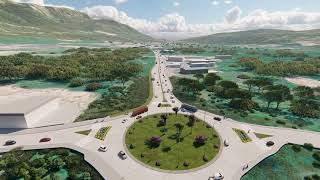 Bulevar Budva  Tivat 2024 [upl. by Latin]