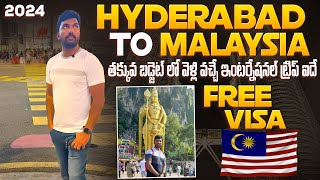 The most affordable destination from India  Malaysia  Telugu Traveller [upl. by Nydroj]