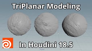 Triplanar Modeling in Houdini 185 [upl. by Jarek]