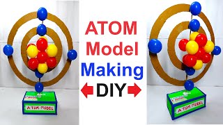 atom model making  carbon structure  science exhibition  diy  diypandit [upl. by Wallack]