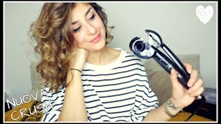 CAPELLI RICCI IN 10 MINUTI CON ARRICCIACAPELLI AUTOMATICO Babyliss  Sofia Disaster [upl. by Anma225]