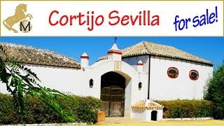 for sale Cortijo Reitimmobilie Finca Sevilla Andalusien zu verkaufen [upl. by Ettennat]