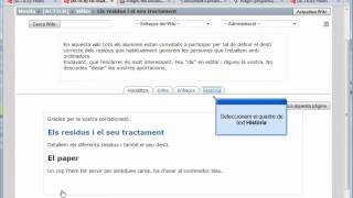Ajuda visual treballar amb la wiki [upl. by Ailliw]