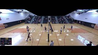 ChurchvilleChili High School vs Spencerport High School Mens Varsity Volleyball [upl. by Marlie]