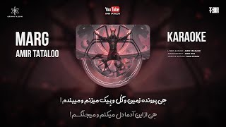 Amir Tataloo  Marg  Karaoke   امیر تتلو  مرگ  کارائوکه [upl. by Melamed56]