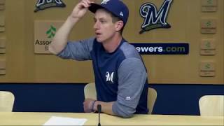 Brewers Counsell gives update on LoCain Shaw [upl. by Eimiaj395]