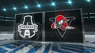 98 BlainvilleBoisbriand Armada 4 Drummondville Voltigeurs 2  20 10 23 [upl. by Collyer116]