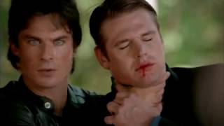 The Vampire Diaries 8x05  Tylers funeral Damon threatens to turn Matt into a vampire HD [upl. by Antone]