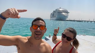 PRIMERA PARTE DEL CRUCERO MSC WORLD EUROPA [upl. by Brigid]