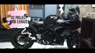 Kawasaki Ninja 650 Exhaust SC Project [upl. by Beata751]