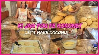 ki Jan Pou Fè Kokonet How to make coconut [upl. by Ruffo745]