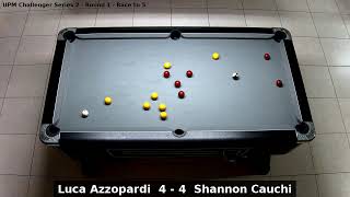 Luca Azzopardi vs Shannon Cauchi  UPM Challenger Series 2  Round 1 [upl. by Ahsinit656]