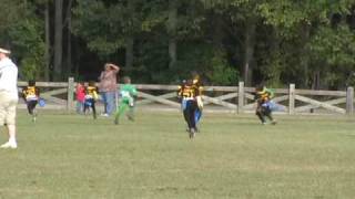 2009 Chris Tyree Flag Football HighlightsScott Scorpions [upl. by Otero]