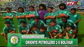 ORIENTE PETROLERO 10 Bolívar  ORIENTE CAMPEÓN 1990 EN COCHABAMBA [upl. by Celik45]