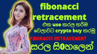 fibonacci retracement sinhala  fibonacci sinhala  fibonacci trading sinhala  sl trading academy [upl. by Eivla]