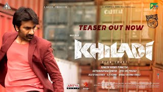 Khiladi​ Movie Teaser  Ravi Teja Meenakshi Chaudhary  Dimple Hayathi  Ramesh Varma  DSP [upl. by Naillimxam]