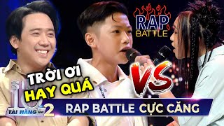 Tiến Nhỏ trở lại BATTLE CỰC CĂNG với Rapper nhí 12 tuổi khiến Trấn Thành Hari Won PHẤN KHÍCH [upl. by Esimorp45]