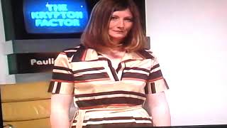 The Krypton Factor  Series 1 Episode 2 1977 part 1 [upl. by Ilana]