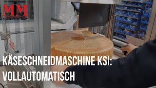 Käseschneidmaschine KSI vollautomatisch [upl. by Rehotsirhc]