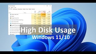 Fix 100 Disk usage Windows 11 and windows 10 Try these 11 solutions 2024 [upl. by Ingram]