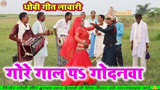 Dhobiyagana  गोरे गाल प गोदनवा  bhojpuriya dhobi geet lachari video song 2023 [upl. by Jaymie75]