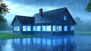 Rain on Tin Roof and Thunder Perfect for Quick and Deep Sleep at Night [upl. by Niel]