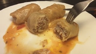 Sarma  Feuilles de choucroute stuffies [upl. by Yanaton]