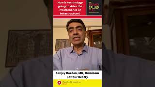 How Can Technology Drive Maintenance of Infrastructure  Sanjay Razdan  Balfour Beatty [upl. by Asiak392]