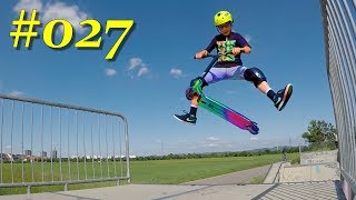 027  Skatepark Feudenheim Schönau Ladenburg  2 days Stunt Scooter Nonstop [upl. by Ecille]