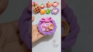 DIY Jewellery tray makes with clay shorts diy jewellery tray satisfying Tonniartandcraft [upl. by Ylra]