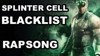 SPLINTER CELL  BLACKLIST RAP SONG  BRYSI [upl. by Audrey]