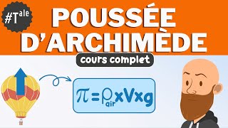 La poussée dArchimède  cours  exercice corrigé  physiquechimie spé de lycée [upl. by Nisse581]