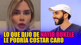 La INFLUENCER BRASILEÑA y Nayib Bukele [upl. by Jeffery733]