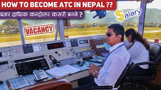 How to become air traffic controller in nepal Scope  Salary  Requirements [upl. by Inahc568]