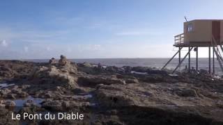 Places to see in  Royan  France  Le Pont du Diable [upl. by Rodmur506]