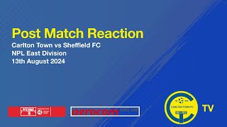 Sheffield Post Match Reaction Andy Clerke [upl. by Ailegra972]