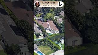 Kamala Harris Brentwood Home realestate kamalaharris celebrityhomes luxuryrealestate [upl. by Volin59]