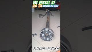 VW PASSAT B7 20 TDI DRGANIA NA WALE NAPĘDOWYM automotive driveshaft gearboxrepair mechanic tdi [upl. by Yclek282]