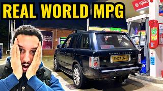 Can You Afford To Drive A V8 Range Rover BRUTALLY HONEST MPG Test [upl. by Eirb]