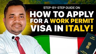 How to Apply Italy Work Visa 2024  Italy visa update 2024 [upl. by Elin]