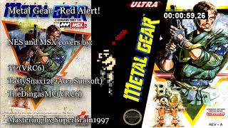 Metal GearNESMSX22xVRC62A03 Sunsoft  Red Alert [upl. by Kumler]