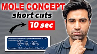 How to Solve Mole Concept question in 10 Sec  Mole Concept Shortcut  Mohit Ryan Sir [upl. by Wiatt]