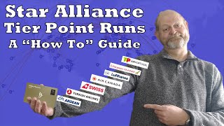 How to Build A Star Alliance Tier Point Run  Mileage Run [upl. by Kriste245]