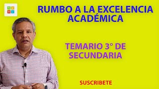 Temario para tercero de secundaria [upl. by Aeriell]