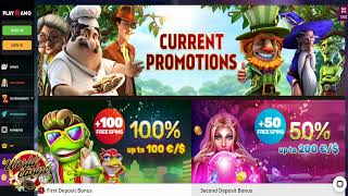 PlayAmo casino  Review of casino Play with promo code [upl. by Annek]