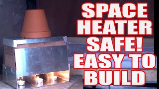 Storage Brick Heater  Space Heater  flower pot heater Tutorial [upl. by Kerrison]