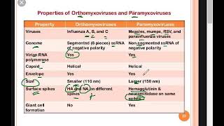 diference between orthomyxovirus and paramyxovirus BY DR VISHWA MEDICAL COACHING WHATSAPP 919930788 [upl. by Aynotel360]